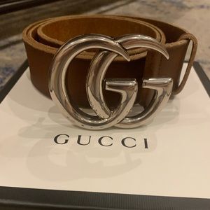 Authentic Gucci Belt 34.5” from the ctr. -> GG